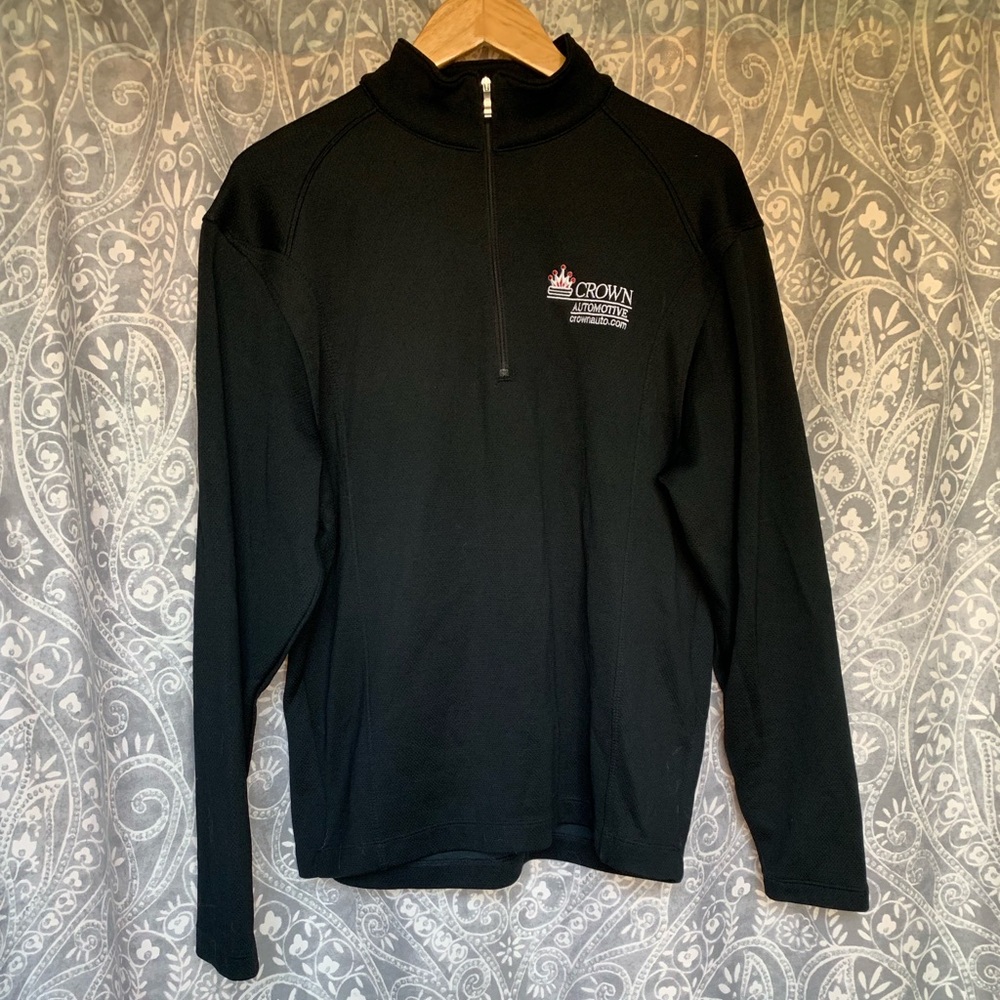 Nike Golf Half-Zip Pullover | Black
